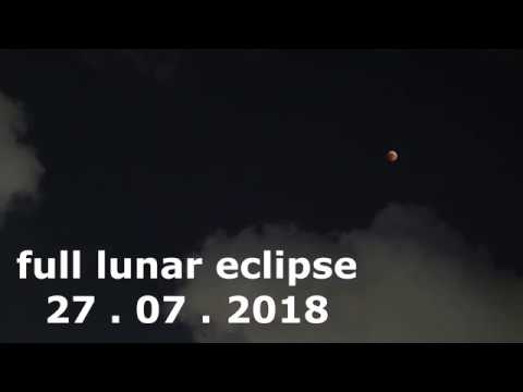 Lunar eclipse 27.07.2018
