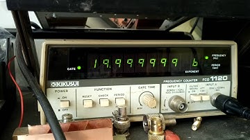 TCXO SO-2 replacement kenwood ts-870 frequency test