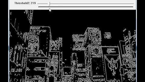 Canny edge detection