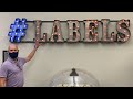 Worlds Largest Label Manufacturing Facility