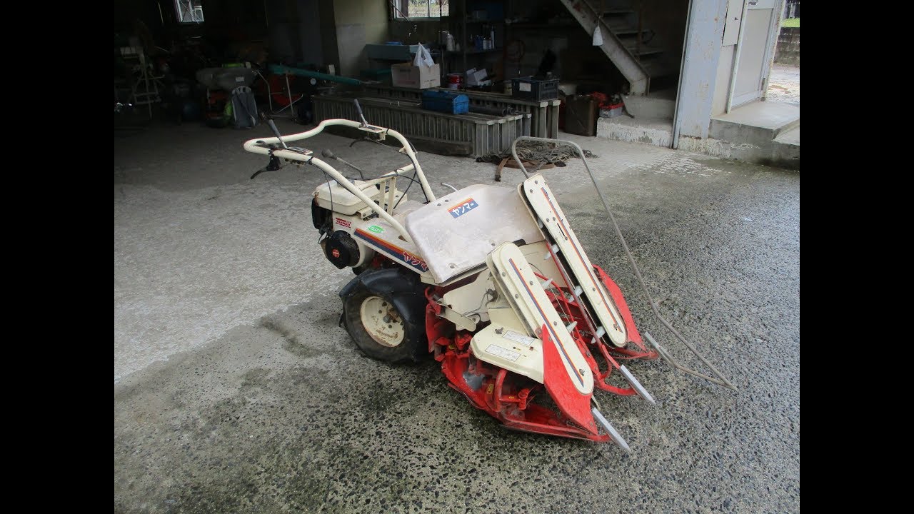 ヤンマー バインダー YB500 2輪タイプ 2条刈 3.5馬力 デバイダー付き