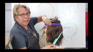 A to Z Cosmetology Diagraming a Haircut - YouTube