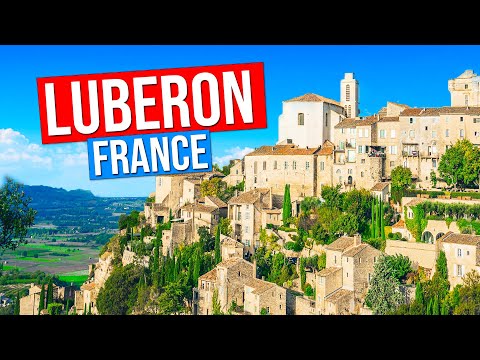 VILLAGES of LUBERON - FRANCE (From Gordes to Cucuron: visit of the most charming villages in 4K)