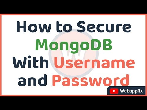 Video: Care sunt numele de utilizator și parola implicite pentru MongoDB?