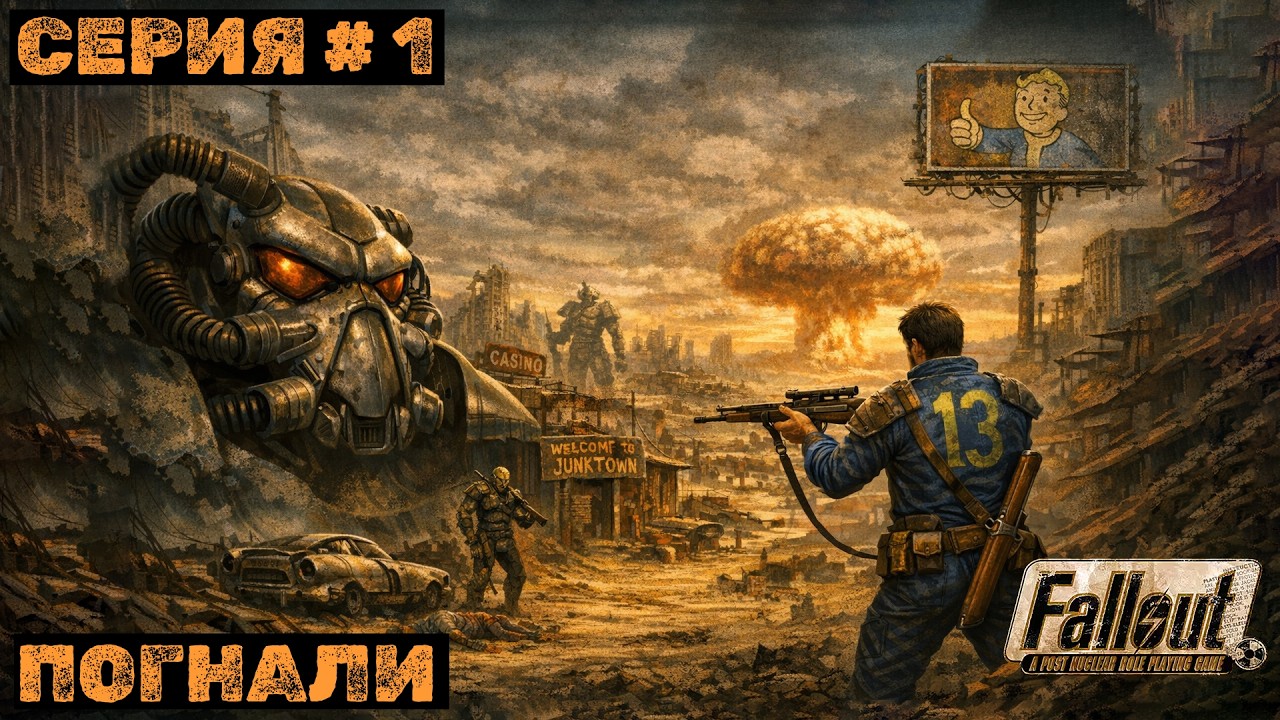 Fallout 1 №1. Погнали!