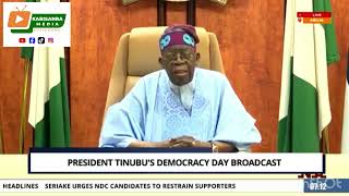 Surrender yourself now President Tinubu tells bandits, kidnappers, and sponsors of terror.
