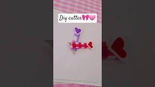 diy cutter for cutting paper || study table decor idea || #youtubeshorts #shorts #viral #asthetic