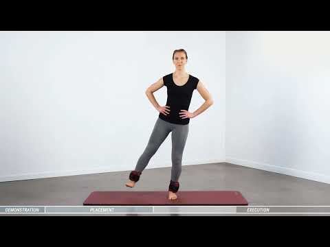 LATERAL ELEVATION EXERCISE with wrist & ankle weights