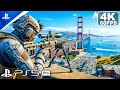 ATTACK ON THE SAN FRANCISCO BRIDGE – Call Of Duty (PS5 Pro) Realistic 4K 60FPS