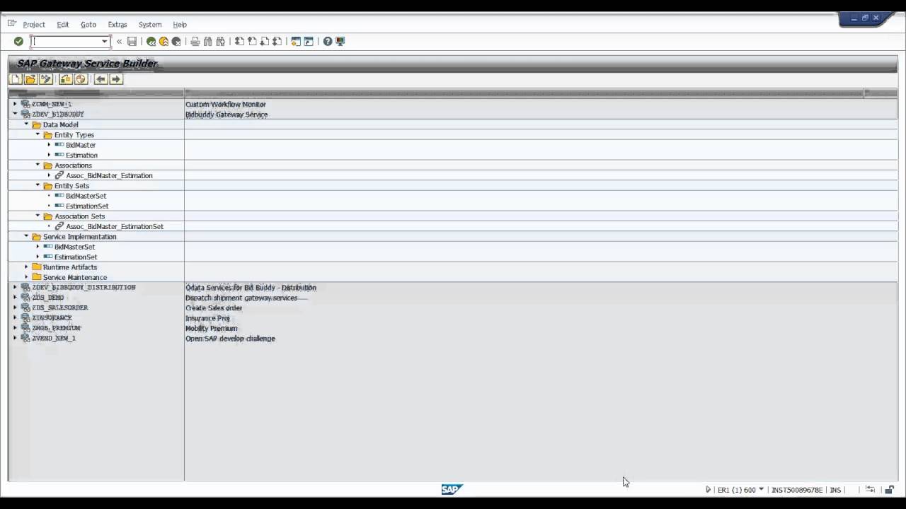 FIORIOPENSAP DEV BIDBUDDY
