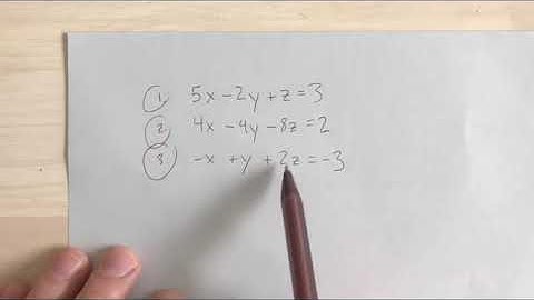 3 Variable Equations, Infinite Solutions, No Solutions, and Graphs (Oh my!)
