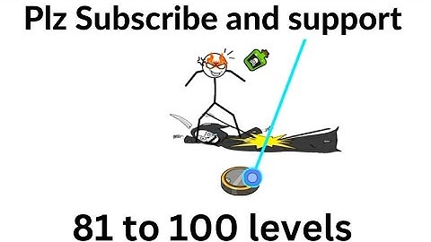 Escape Rope (WEEGOON) Gameplay Walkthrough - All Levels 81-100 Solution - Funny Stickman Puzzle Game