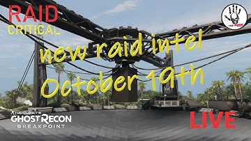 Raid Reset - Critical - Week 100!!! Raid Intel In Description