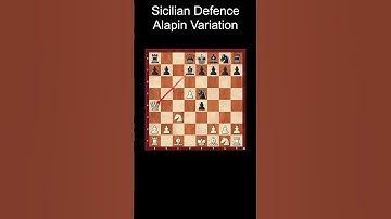 Alapin Variation in Sicilian Defence