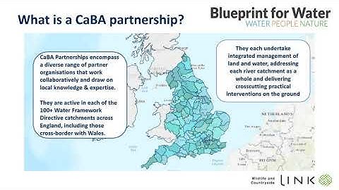 Taking a Catchment Based Approach to the water environment.