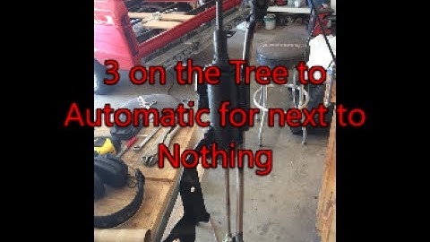 3 on the tree Steering Column Conversion to Automatic | 68 GMC