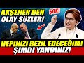 Meral Akşener'den Erdoğan ve Bahçeli'ye olay sözler! "Şimdi yandınız! Hepinizi rezil edeceğim!"