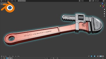 Blender -  Bioshock Wrench Speed Modelling