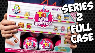 Unboxing a FULL CASE of Toy Mini Brands Series 2 - Part 2