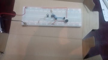 My Personal Project Product(A model that converts sound to electricity)