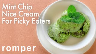 This Mint Chip “Nice” Cream Sneaks In Fruits & Vegetables | Romper