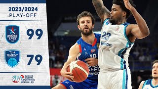 Anadolu Efes (99-79) Türk Telekom - TSBSL - Play-Off Çeyrek Final | 2023/24