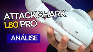 Headset gamer abaixo dos 200 REAIS! - Attack Shark L80 Pro screenshot 4