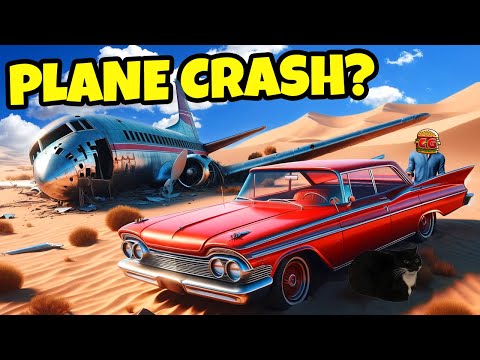 I Found a PLANE CRASH in The Long Drive Hardcore Car Survival!