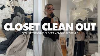 Decluttering My Closet Deep & Trying To Find My Style Apartment Reset