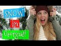 TONS OF SNOW IN GEORGIA! Vlogmas Day 8