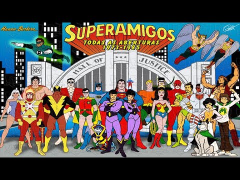 Super Amigos - Todas as aberturas 1973-1985 (Dublado) Ótima qualidade