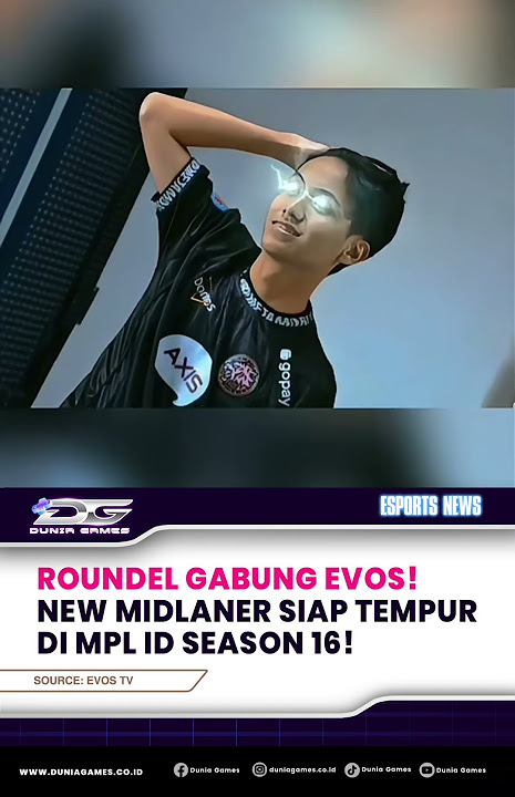 WELCOME ROUNDEL! NEW MIDLANER EVOS SIAP TEMPUR DI MPL ID S16 #shorts #evos #gameshorts #fyp