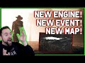 New engine  new map  new event  date reveal  analyzing the latest hunt teaser