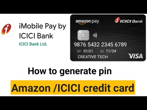 how to generate Amazon pay ICICI bank credit card