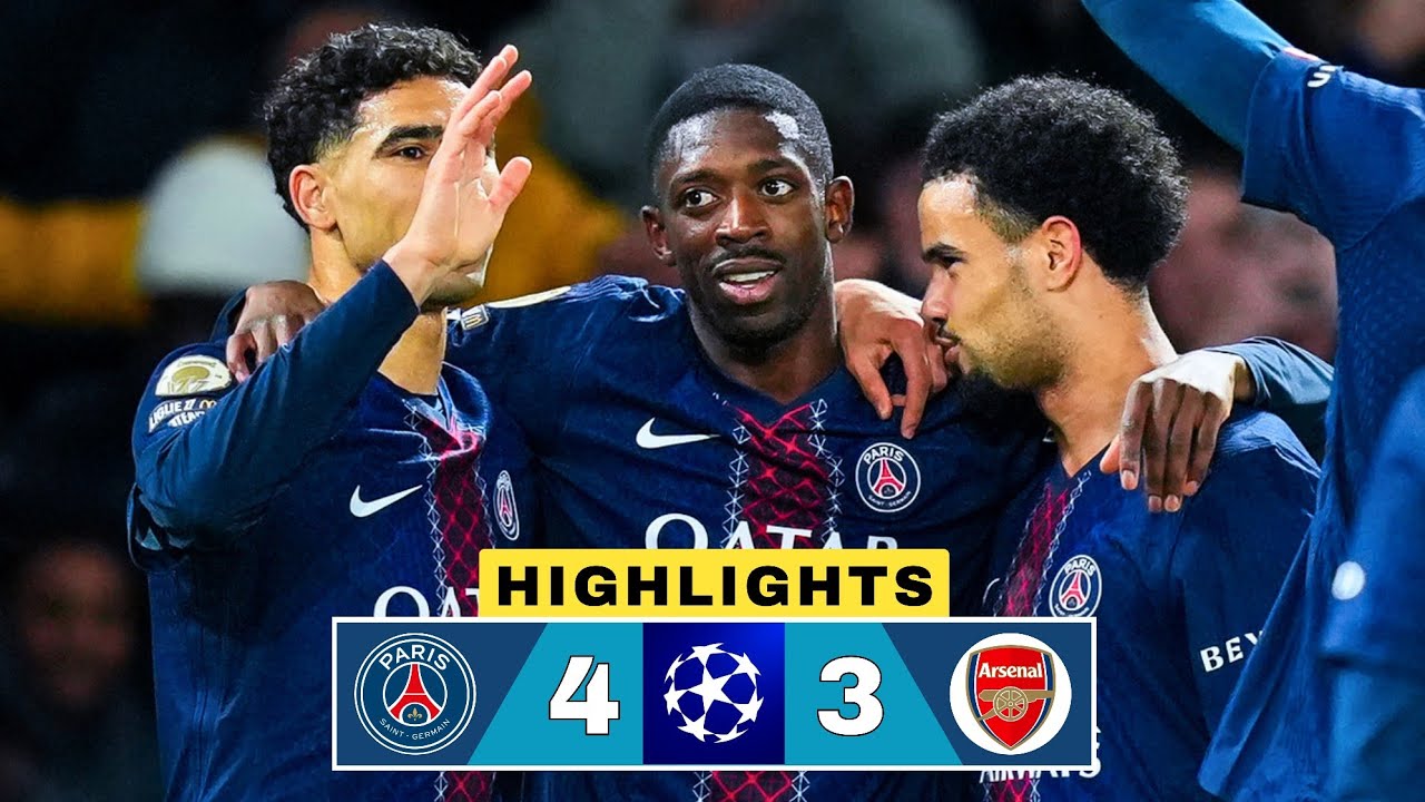 PSG vs Arsenal 1-1 (4-3) | UCL Final 2026 Highlights | PSG