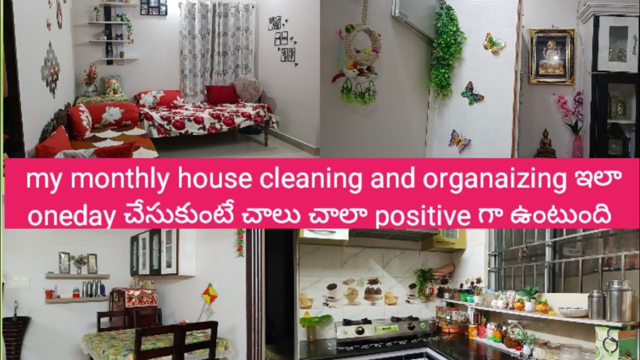 My monthly house cleaning and organaizing 