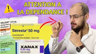 Xanax, Lexomil, Valium, Seresta, ce qu’il faut savoir sur les Benzodiazépines !