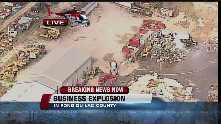 Explosion reported at Fond du Lac Co. factory
