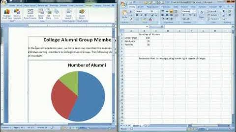 How to Create a Pie Chart in Microsoft Word 2007