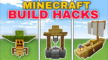 8 Amazing Build Hacks in Minecraft You Need to Try!