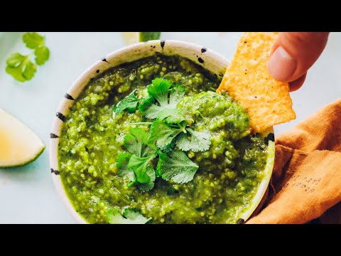 Roasted Salsa Verde (30 Minutes!) | Minimalist Baker Recipes