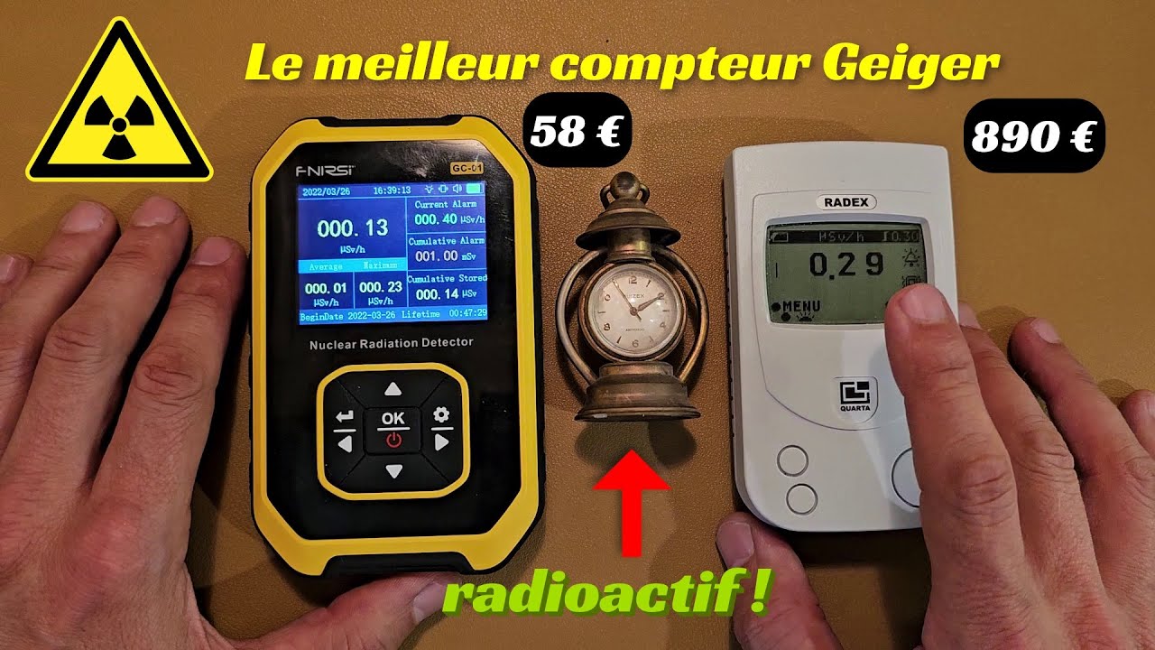 Détecteur de radioactivité (compteur Geiger) - STERILLIX