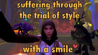 the Trial of Style, more hidden Transmogg and taming some SECRET, exclusive pets on the side