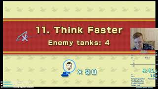 Wii Play - Kaizo Tanks 20 Speedrun in 17:33
