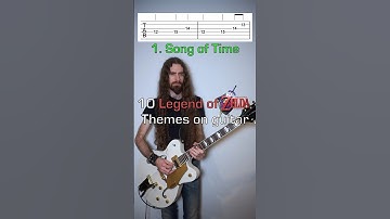 10 Legend of Zelda Themes on Guitar with Tabs