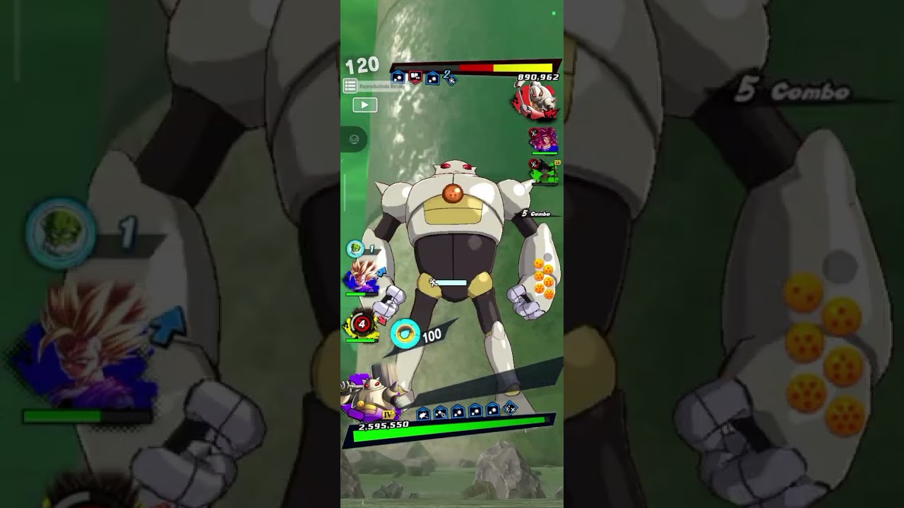 Jogando Dragon ball legends part.4 (finalizado com legendary finish)
