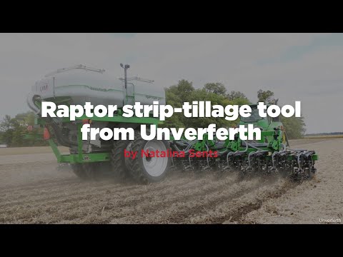 Raptor strip-tillage tool