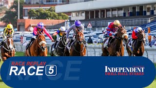 20240508 Hollywoodbets Greyville Express Clip Race 5 won by ROYAL AUSSIE