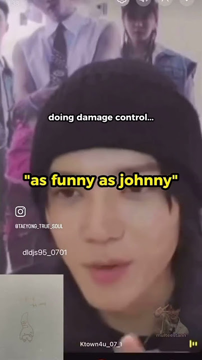 the way bro started glitching 🤡 | cr - @: taeyong_true_soul on ig