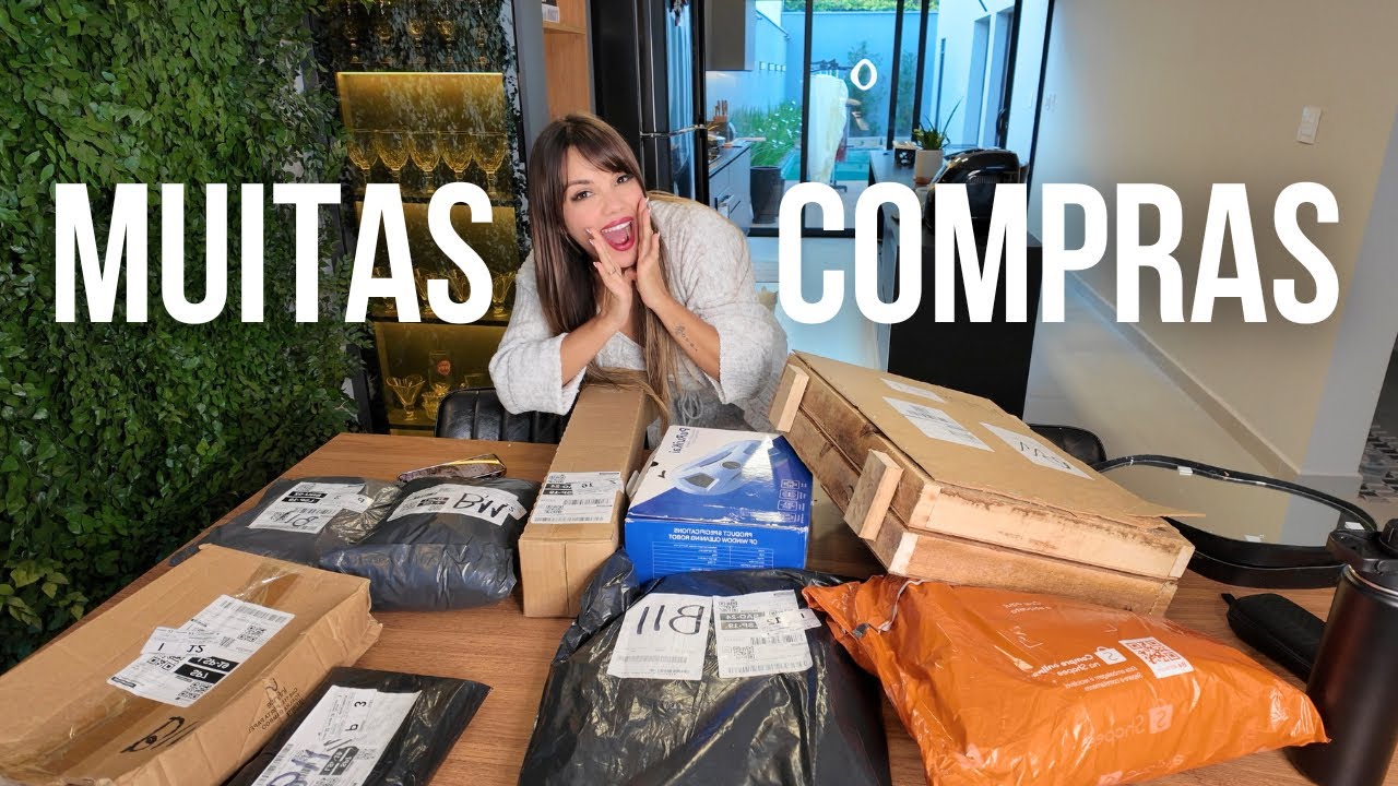 COMPRAS NA SHOPEE PRA CASA E PRA MIM 😍